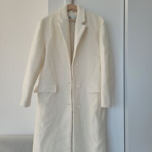 Zara Cream Teddy Jacket